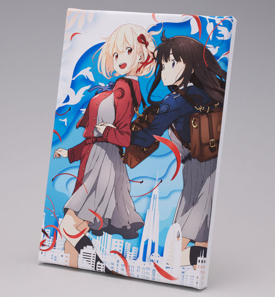 【新品 未開封品】アニメ 物語シリーズ キャンバスアート 全6種 コンプリート TVアニメ『リコリス・リコイル』より、3種のキャンバスアートが