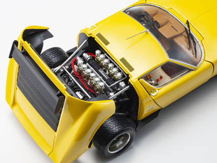 KYOSHOオリジナル 1/18 ランボルギーニ ミウラ SVR (イエロー