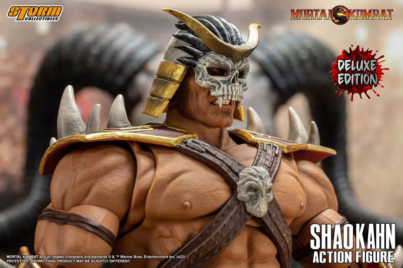 モータルコンバット アクションフィギュア シャオ・カーン デラックス
