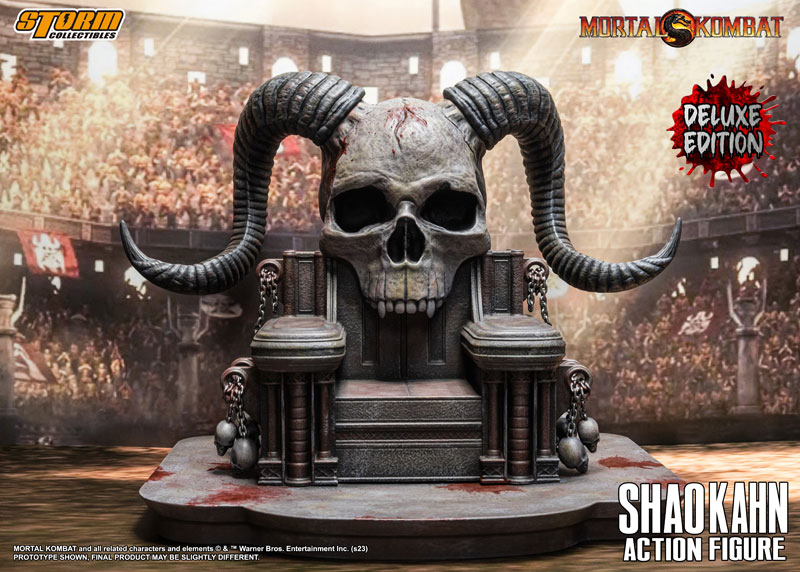 モータルコンバット アクションフィギュア シャオ・カーン デラックス
