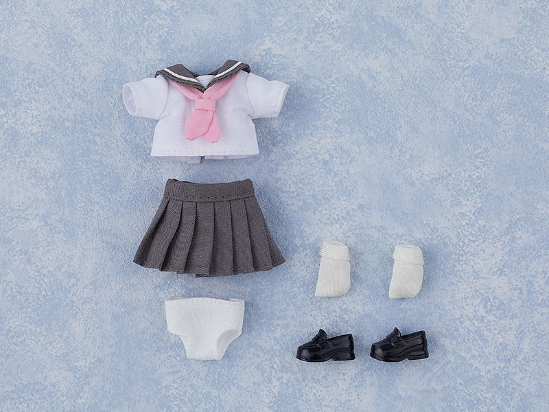 ねんどろいどどーる おようふくセット セーラー服 半袖(グレー) FIGURE-152385_01.jpg