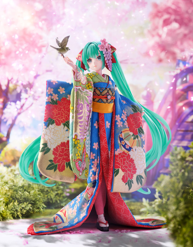 日本人形 吉徳×F：NEX 初音ミク -日本人形- 1/4 完成品フィギュア