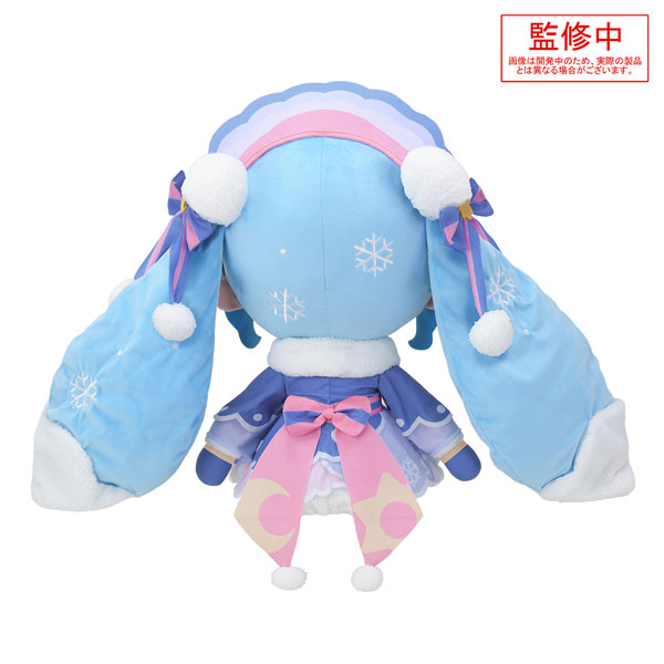初音ミクシリーズ 雪ミク2023 ふわぷち どでかジャンボ