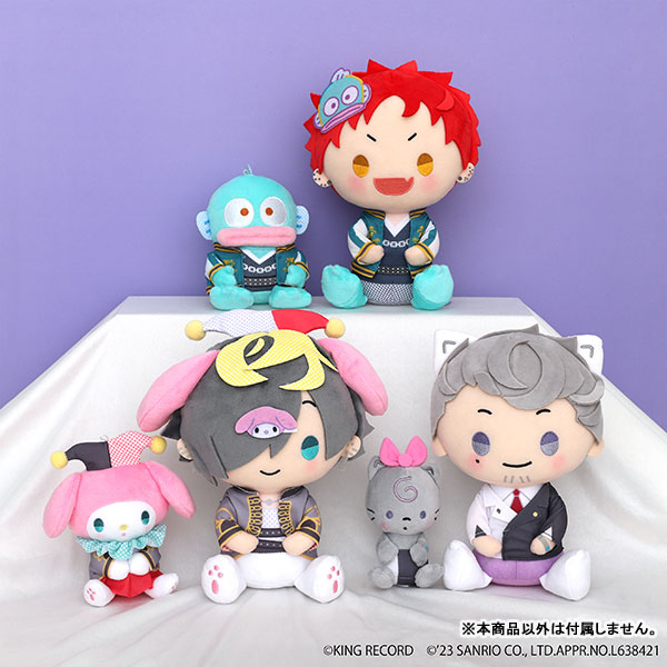 ヒプマイ ぬいぐるみセット　天国獄×ニャニィニュニェニョン ヒプノシスマイク SANRIO NAKAYOKU EDIT ぬいぐるみセット 天国