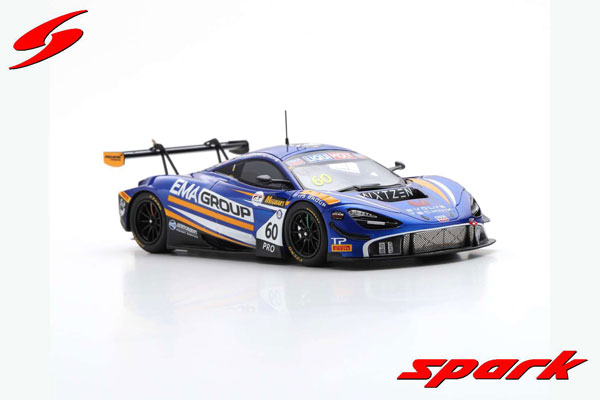 1/43 McLaren 720S GT3 No.60 59Racing/EMA Racing 2nd Bathurst 12H