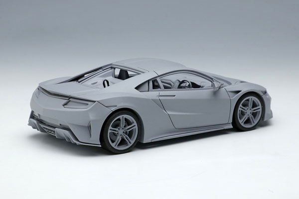 EIDOLON ホンダ NSX 130Rホワイト 完成品ミニカー EM430B EIDOLON ホンダ NSX 130Rホワイト 完成品ミニカー EM430B