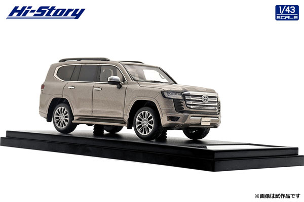 ブロンズ像 1/43 Toyota LAND CRUISER ZX (2021) アバンギャルドブロンズ