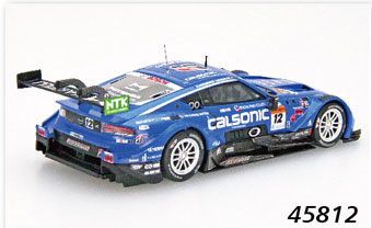☆1/43 EBBRO SUPER GT500 CALSONIC IMPUL Z No.12 青 2007 EBBRO 1/43