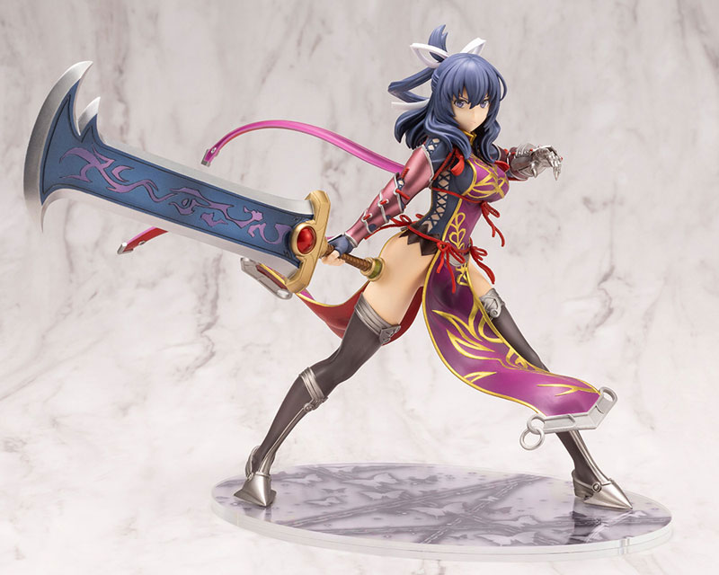 軌跡シリーズ リーシャ・マオ 1/8 完成品フィギュア[コトブキヤ] 中古】(本体A/箱B)【特典】軌跡シリーズ リーシャ・マオ 1/8 完成品