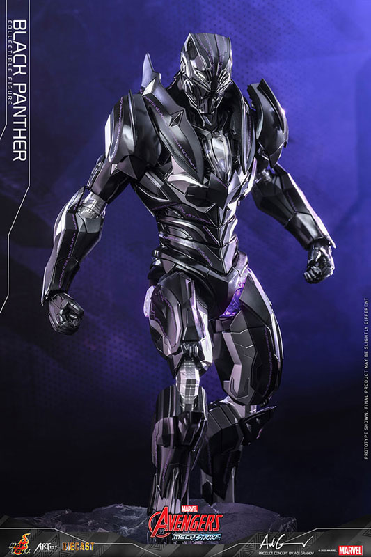 アーティスト・コレクション DIECAST アベンジャーズ・メカニカル・ストライク ブラックパンサー FIGURE-153045_04.jpg