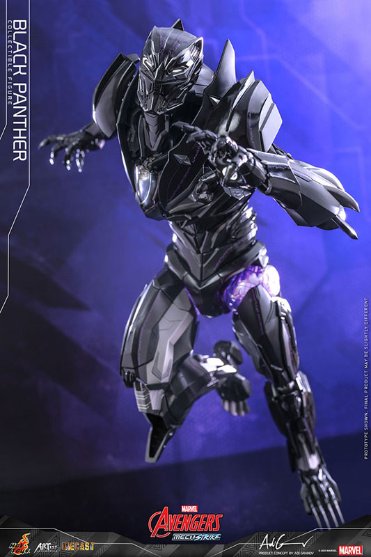 アーティスト・コレクション DIECAST アベンジャーズ・メカニカル・ストライク ブラックパンサー FIGURE-153045_05.jpg