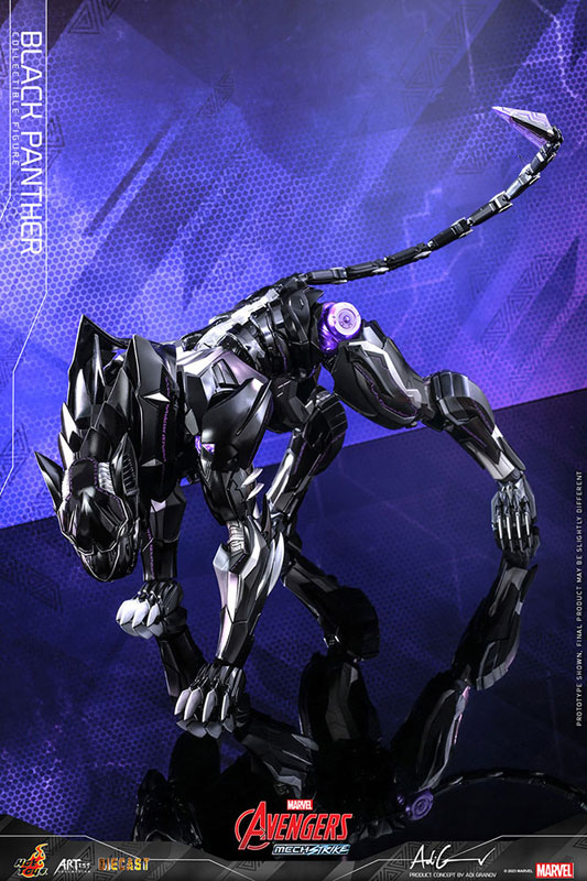 アーティスト・コレクション DIECAST アベンジャーズ・メカニカル・ストライク ブラックパンサー FIGURE-153045_06.jpg