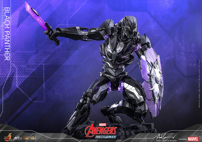 アーティスト・コレクション DIECAST アベンジャーズ・メカニカル・ストライク ブラックパンサー FIGURE-153045_09.jpg