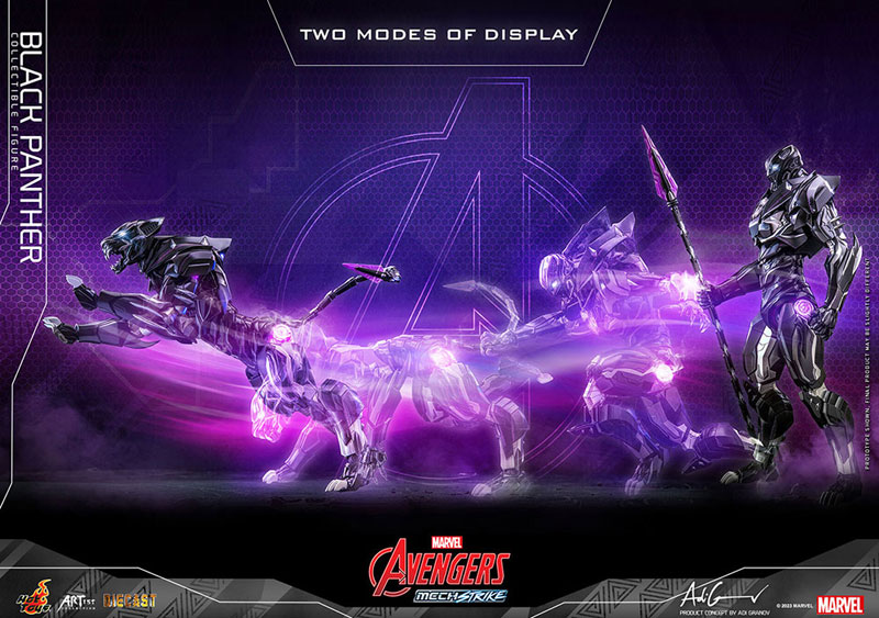 アーティスト・コレクション DIECAST アベンジャーズ・メカニカル・ストライク ブラックパンサー FIGURE-153045_14.jpg