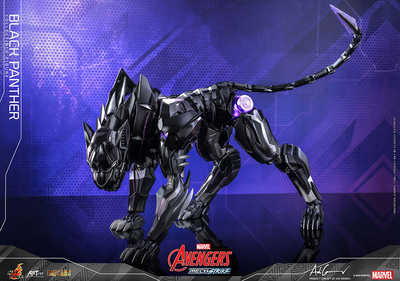 アーティスト・コレクション DIECAST アベンジャーズ・メカニカル・ストライク ブラックパンサー FIGURE-153045_15.jpg