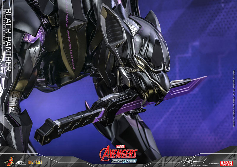 アーティスト・コレクション DIECAST アベンジャーズ・メカニカル・ストライク ブラックパンサー FIGURE-153045_18.jpg