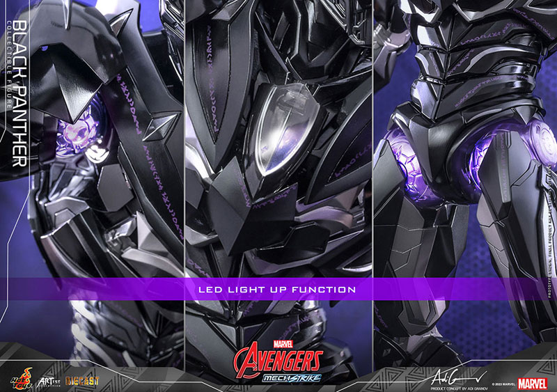 アーティスト・コレクション DIECAST アベンジャーズ・メカニカル・ストライク ブラックパンサー FIGURE-153045_21.jpg