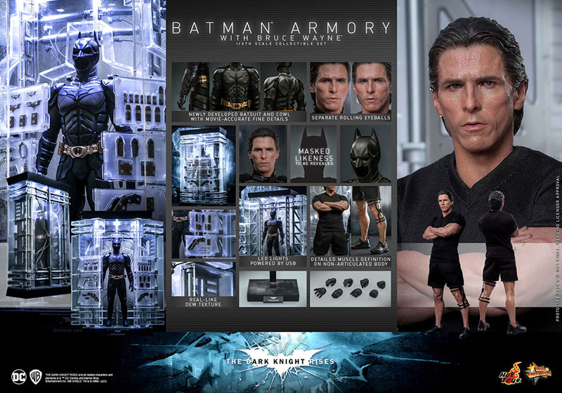 ムービー・マスターピース 1/6 バットスーツ格納庫&ブルースウェイン FIGURE-153494_23.jpg
