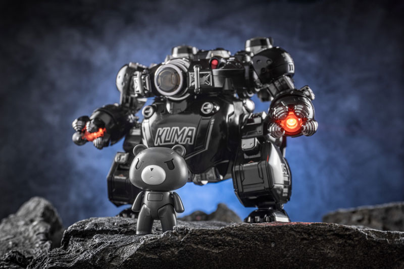 機動都市α キャラメル(ブラック) 可動フィギュアスピーカー