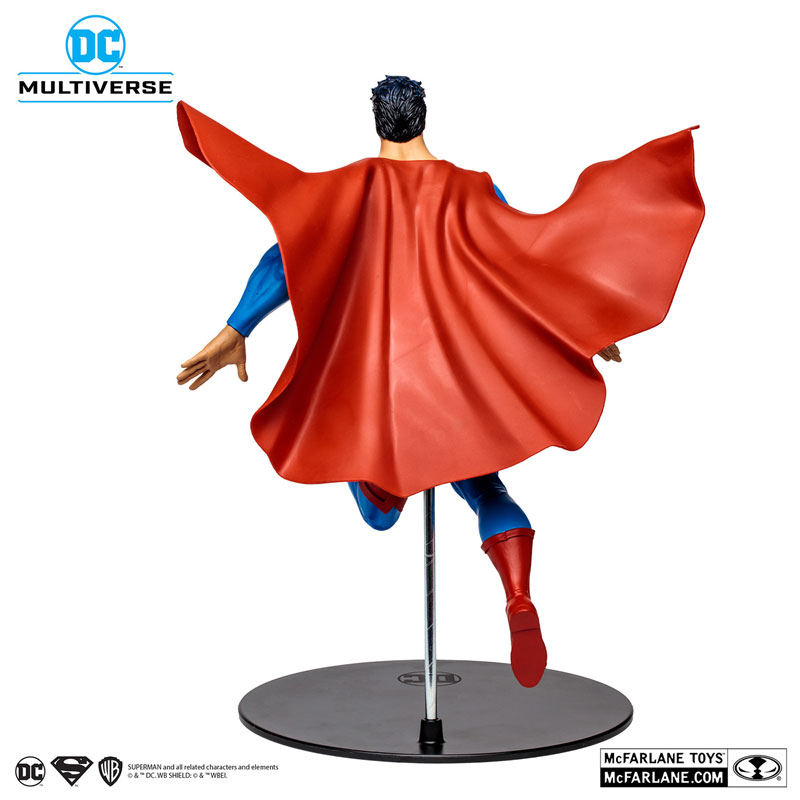 マクファーレントイズ dc ポーズドスタチュー スーパーマン Superman For Tomorrow/ スーパーマン designed by ジム・リー