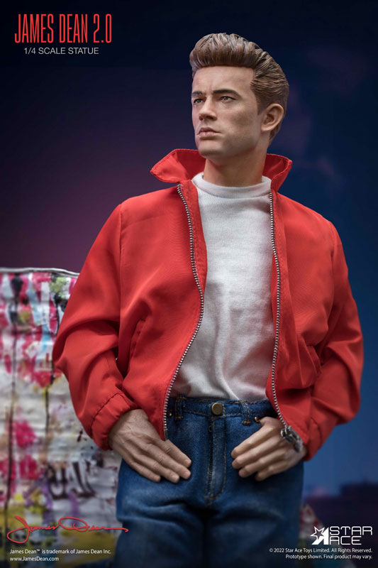1/4 ジェームス・ディーン 2.0 スタチュー[スターエース トイズ]【同梱