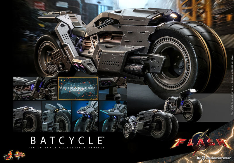 ムービー マスターピース ザ・フラッシュ 1/6スケールビークル バットサイクル 延期前倒し可能性大
