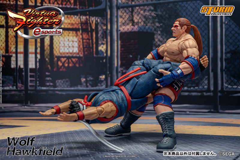 バーチャファイター eスポーツ アクションフィギュア ウルフ・ホークフィールド