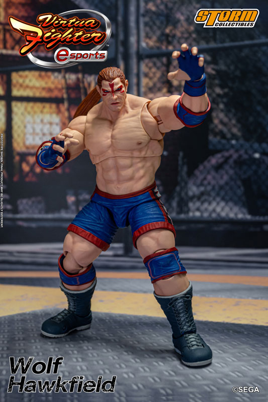 バーチャファイター eスポーツ アクションフィギュア ウルフ・ホークフィールド