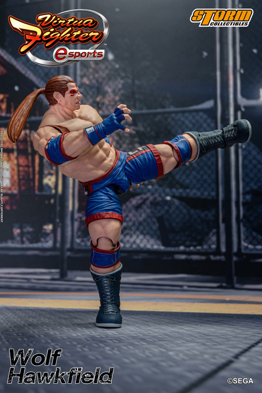 バーチャファイター eスポーツ アクションフィギュア ウルフ・ホークフィールド