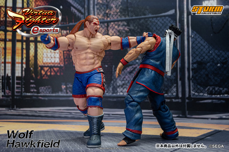 バーチャファイター eスポーツ アクションフィギュア ウルフ・ホークフィールド