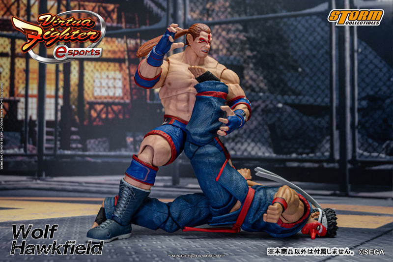 バーチャファイター eスポーツ アクションフィギュア ウルフ・ホークフィールド