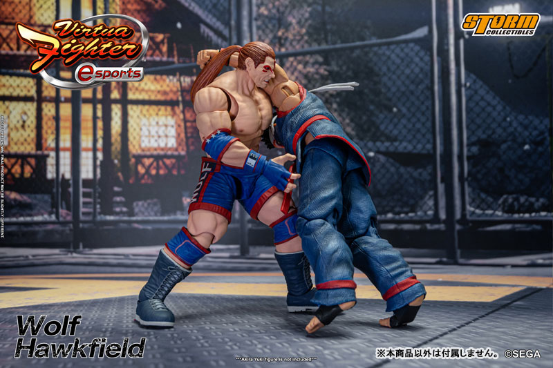 バーチャファイター eスポーツ アクションフィギュア ウルフ・ホークフィールド