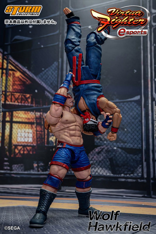 バーチャファイター eスポーツ アクションフィギュア ウルフ・ホークフィールド