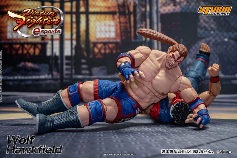バーチャファイター eスポーツ アクションフィギュア ウルフ・ホークフィールド