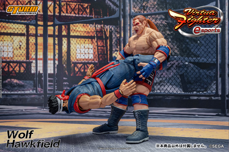 バーチャファイター eスポーツ アクションフィギュア ウルフ・ホークフィールド