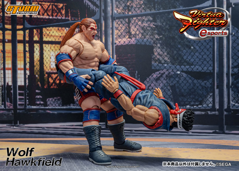 バーチャファイター eスポーツ アクションフィギュア ウルフ・ホークフィールド