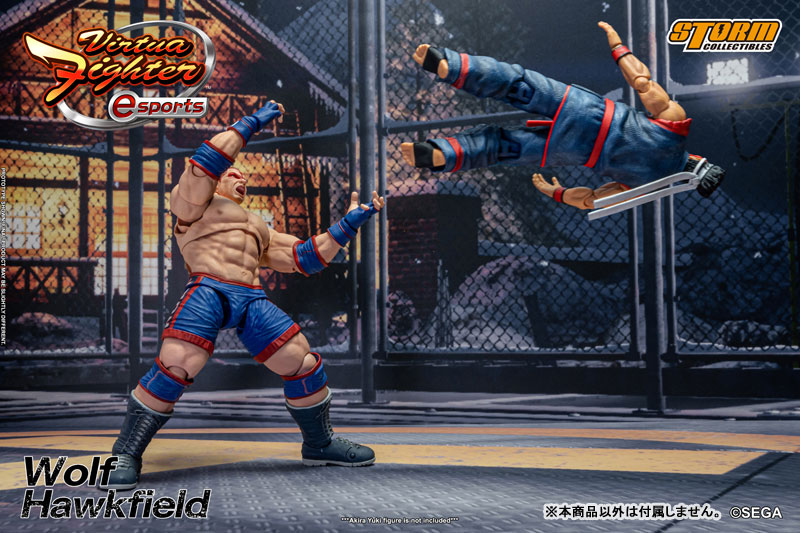 バーチャファイター eスポーツ アクションフィギュア ウルフ・ホークフィールド