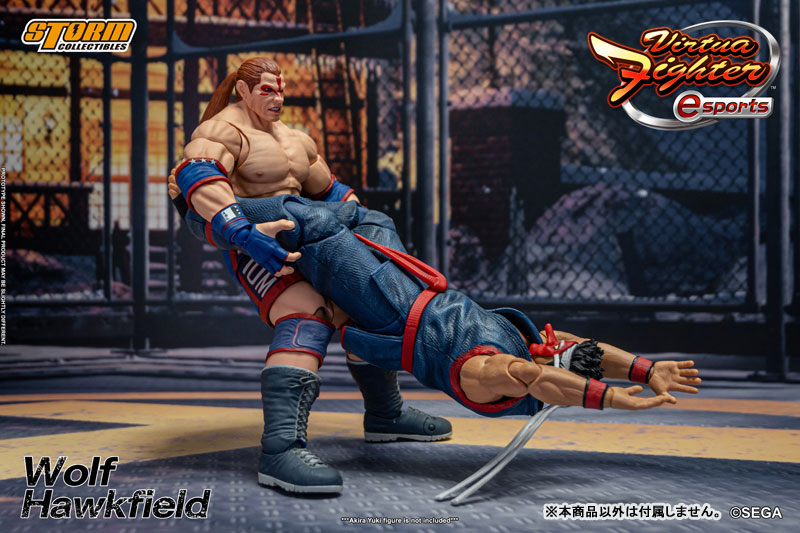 バーチャファイター eスポーツ アクションフィギュア ウルフ・ホークフィールド