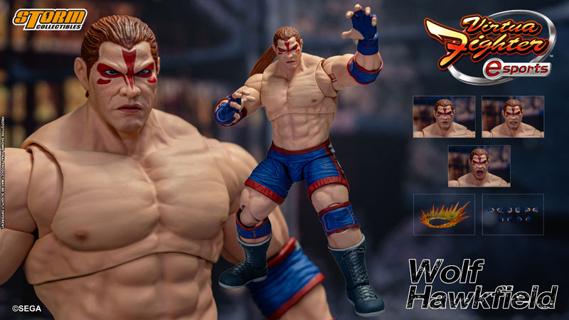 バーチャファイター eスポーツ アクションフィギュア ウルフ・ホークフィールド