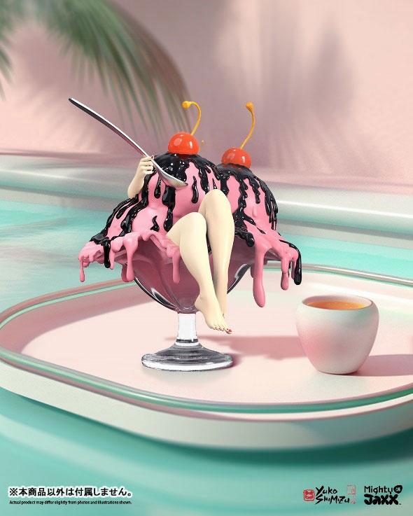 チェリーボンボン by 清水裕子 7.5インチ ビニールアートスタチュー