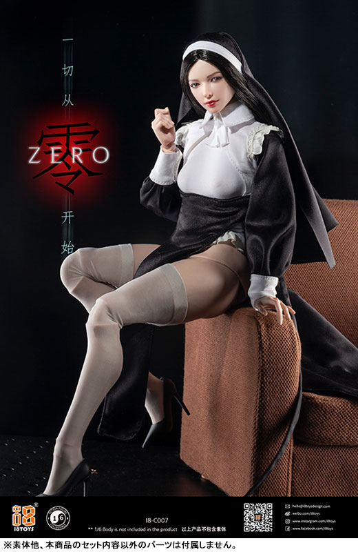1/6 ゼロ(修道女) コレクティブル コスチューム セット[i8TOYS