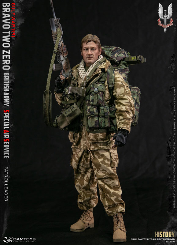 イギリス陸軍特殊空挺部隊(SAS)パトロールリーダー Gulf War 1991