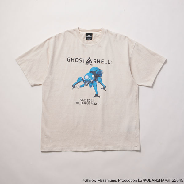 攻殻機動隊　THE SUGER PUNCH Tシャツ 限定販売】攻殻機動隊SAC_2045 T-SHIRT(タチコマ) / WHT / XL[THE