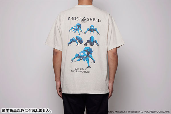 限定販売】攻殻機動隊SAC_2045 T-SHIRT(タチコマ) / WHT / XL[THE