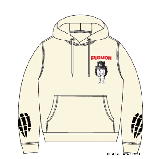 限定販売】ULTRAMAN Hoodie(PIGMON) / WHT / L[THE SUGAR PUNCH]【送料 ...