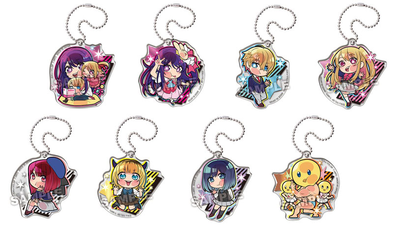 鮮血A子ちゃん アクリルキーホルダー 4個セット 推しの子】ビビッドライン アクリルキーホルダー - 株式会社