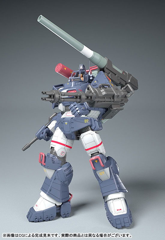 1/35「ダグラム Ver.GT」ビッグサイズのプラキットに装備