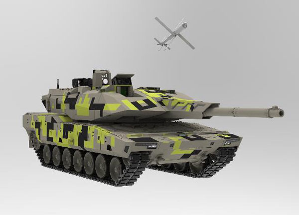 1&frasl;35 次世代主力戦車 KF51 パンター プラモデル[アミュージングホビー