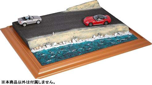 ケース　1/18～24 ジオラマ ディスプレイベース＆ケース オーシャンドライブ [ATL30106] 1/18～24 ジオラマ ディスプレイベース＆ケース オーシャン