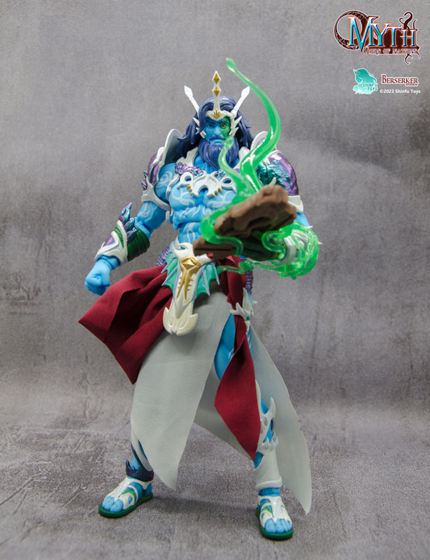 フィギュア神話シリーズ、ドワーフ 神話シリーズ M03 ポセイドン 1/12スケール可動フィギュア